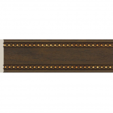 Бордюр Cosca W60(1)-DB2 Полистирол Венге 2400*60*9 мм