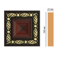 Вставка цветная Decomaster D207-52 (100*100*22)